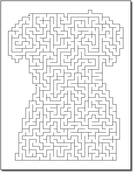 Crazy Dog Mazes for All Ages