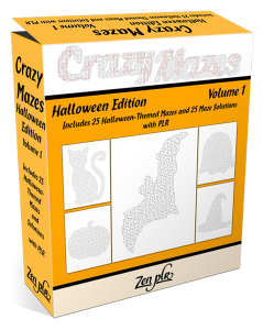 Crazy Mazes Halloween Edition Volume 1 Pic 01