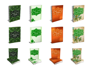 Irish Icons Journal Template 3D Product Images