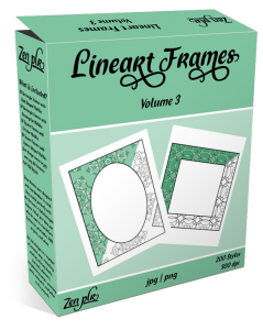 Lineart Frames Volume 3 Product Cover
