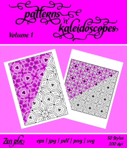 Patterns 'n' Kaleidoscopes Volume 1 Front Cover
