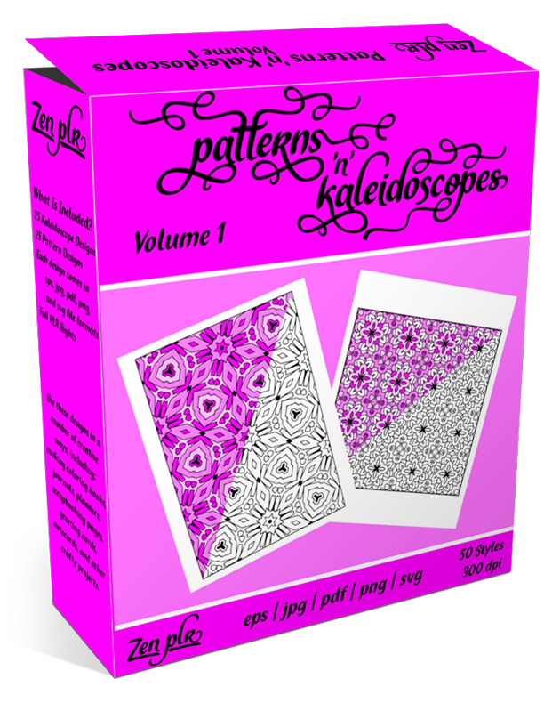 Patterns 'n' Kaleidoscopes Volume 1 Product Cover