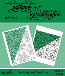 Patterns 'n' Kaleidoscopes Volume 3 Front Cover
