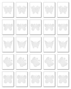 Zen PLR Crazy Mazes Butterflies Edition Volume 01 All Mazes Graphic
