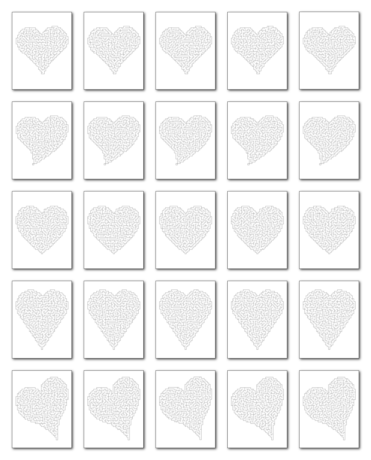 Crazy Mazes Hearts Edition Volume 2 Zen Plr 