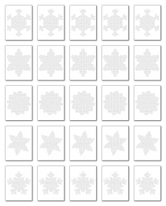 Zen PLR Crazy Mazes Snowflakes Edition Volume 01 All Mazes