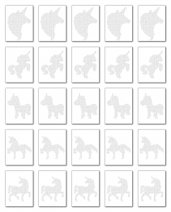 Zen PLR Crazy Mazes Unicorns Edition Volume 01 All Mazes Graphic