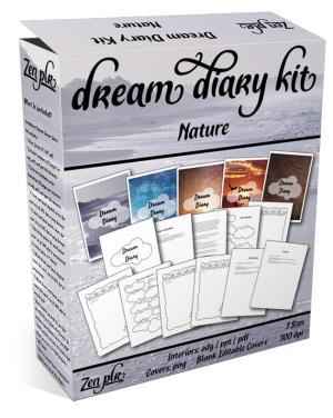 Zen PLR Dream Diary Kit Nature Product Cover