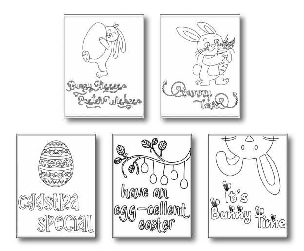 Zen PLR Easter Coloring Pages Sampler All