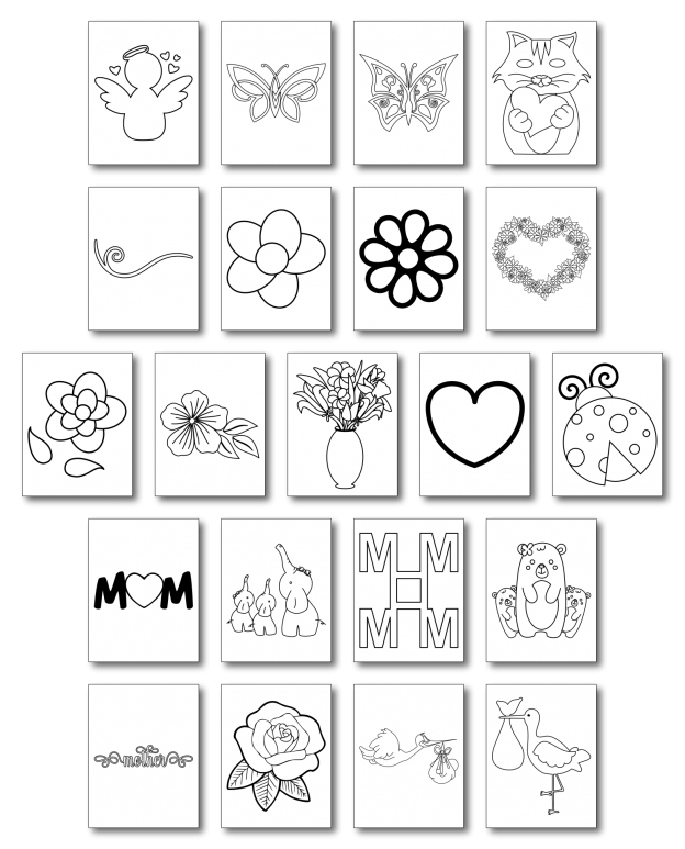 Zen PLR Mothers Day Activity Pack Graphics All