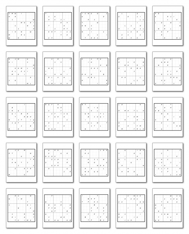 Zen PLR Wordsmith's Wordoku Volume 3 All Puzzles Graphic