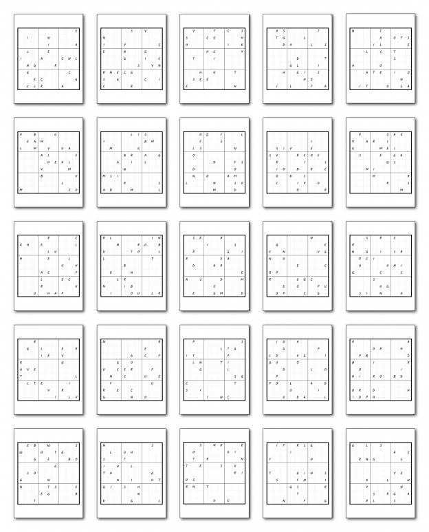 Zen PLR Wordsmith's Wordoku Volume 4 All Puzzles Graphic