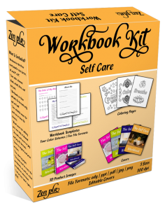 Zen PLR Workbook Kit Self Care Product Cover